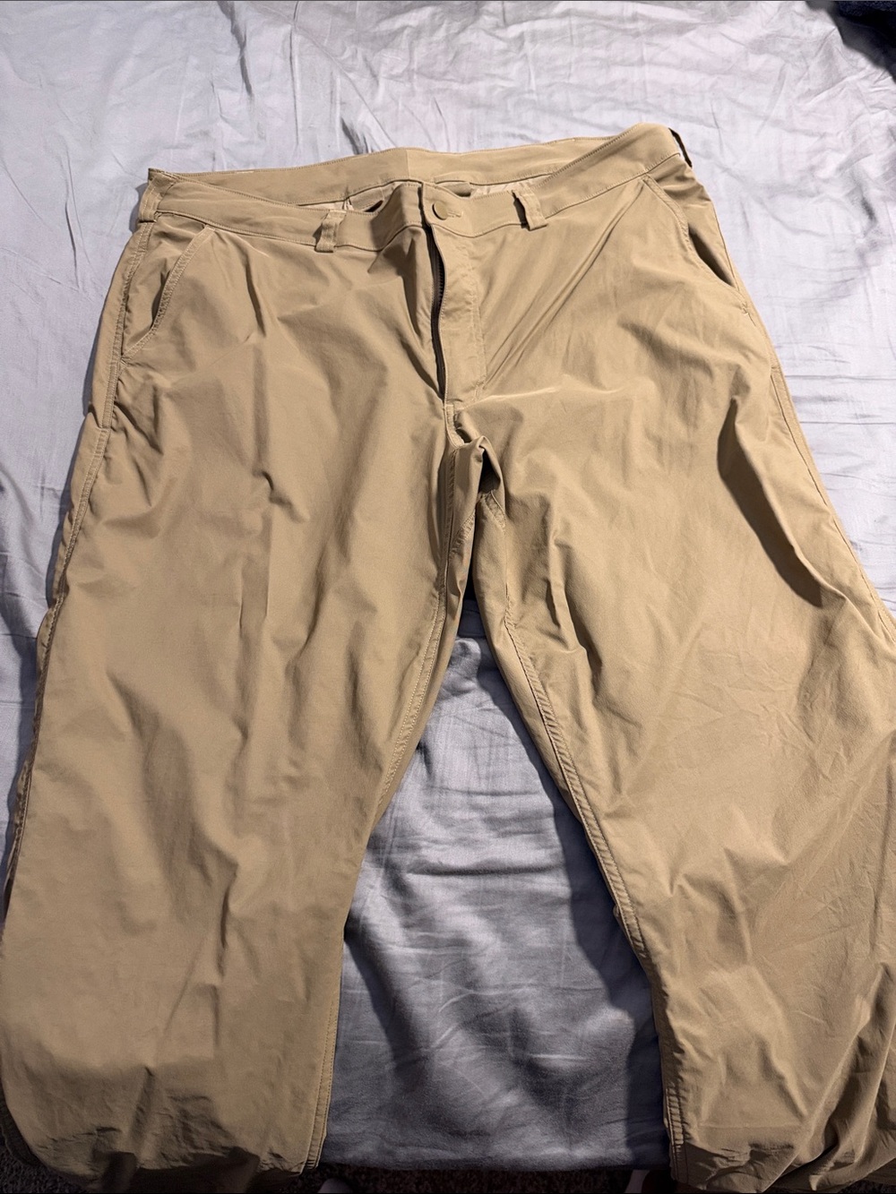 Duluth Trading Co Men’s Chinos in Light Khaki